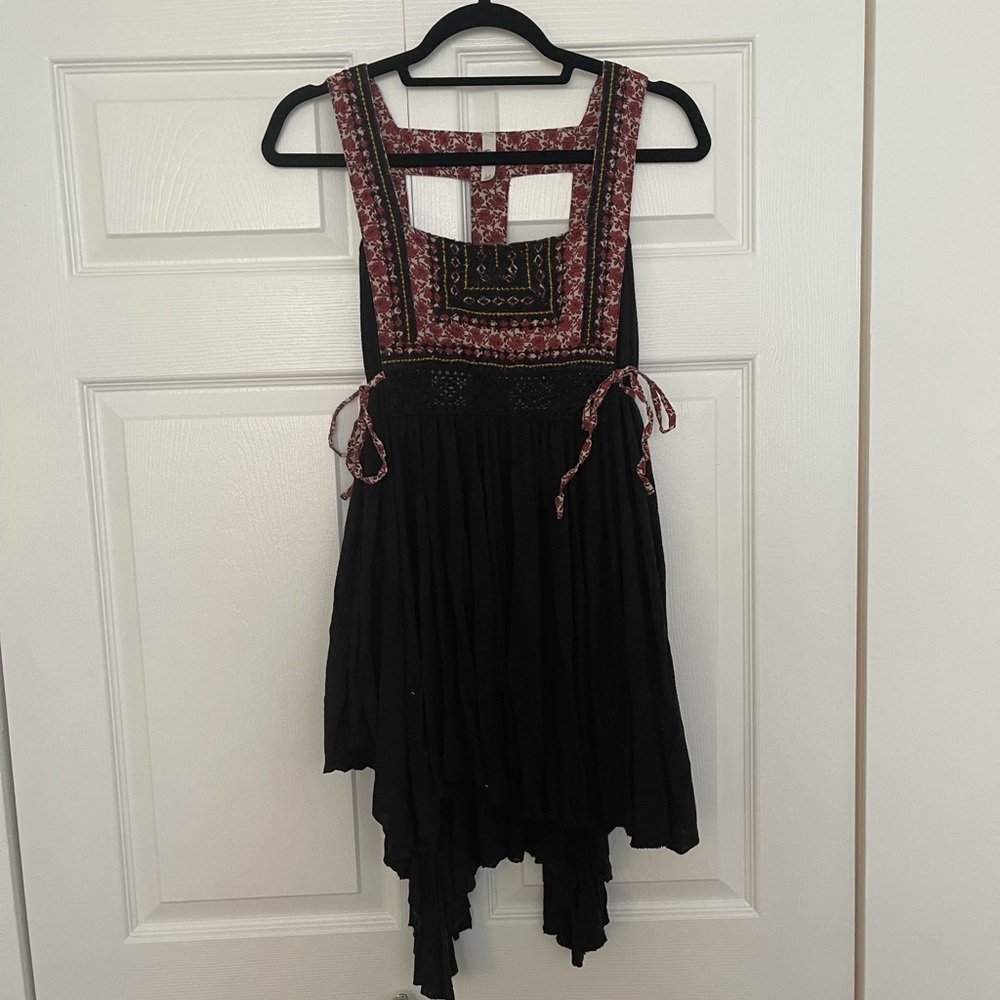 Free People black and red dress